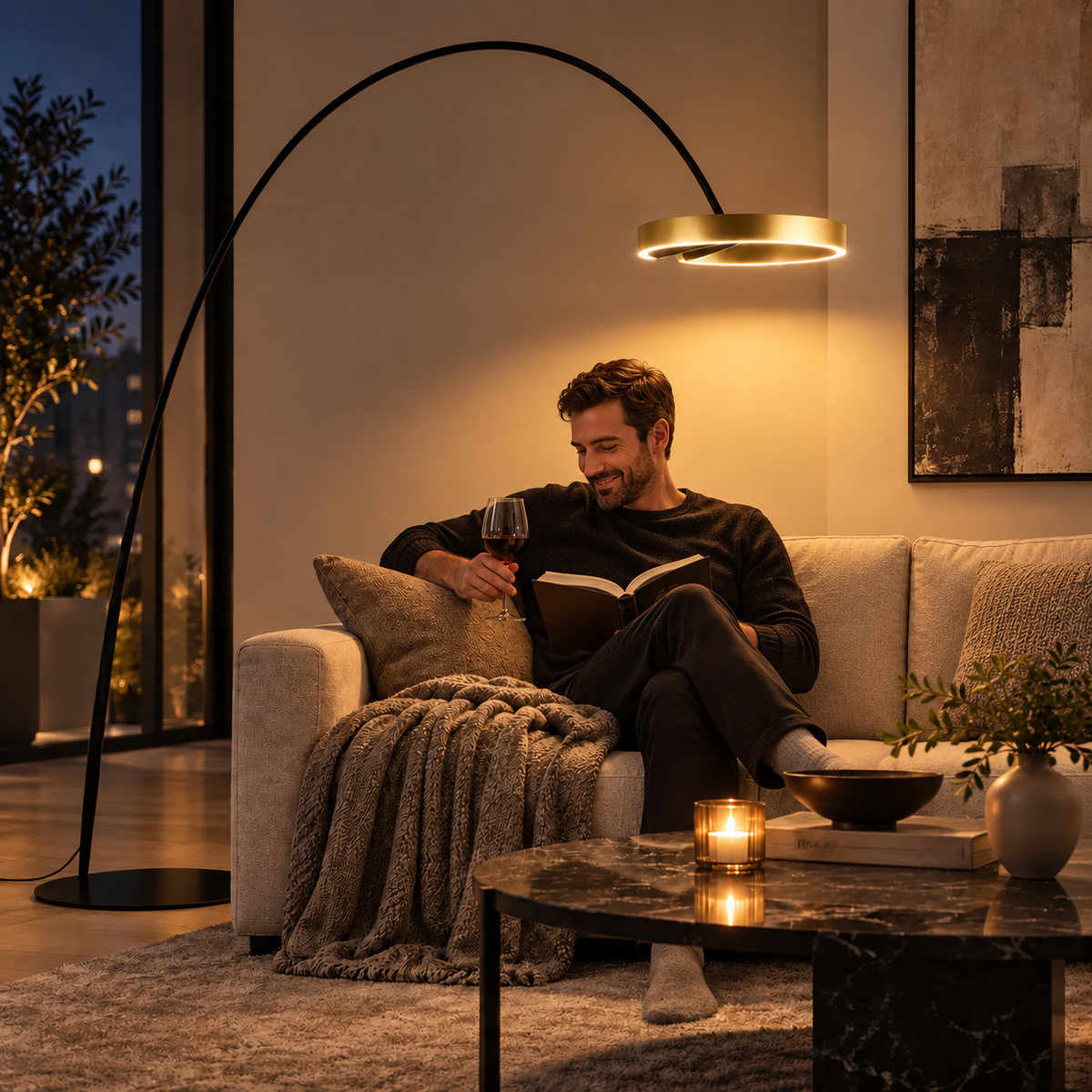 LED Floor Lamp – Minimalist, contemporary design