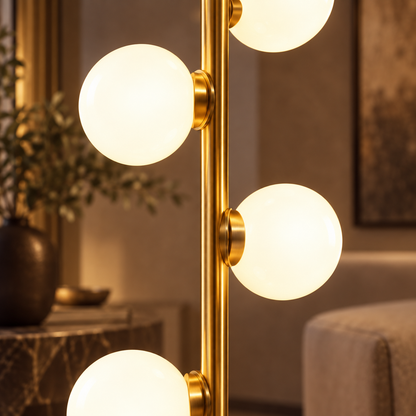 Nordic Spherical Floor Lamp