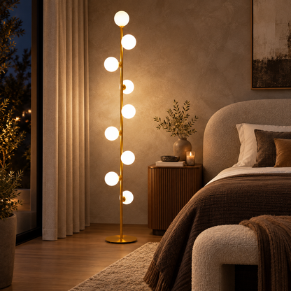Nordic Spherical Floor Lamp