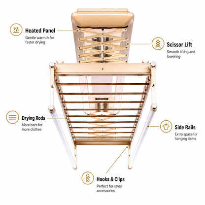 Electric Drying Rack