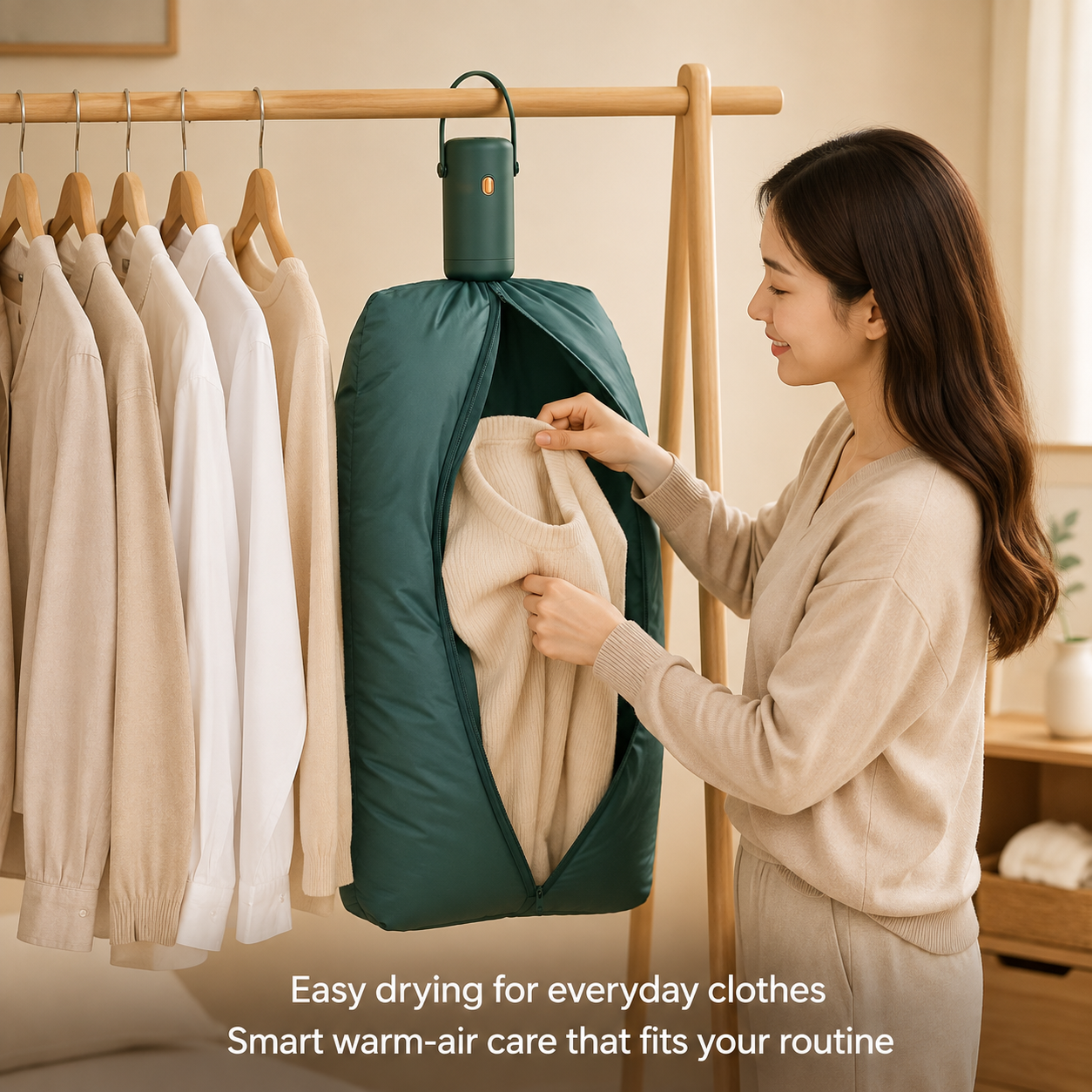 Hot-Air Clothes Dryer