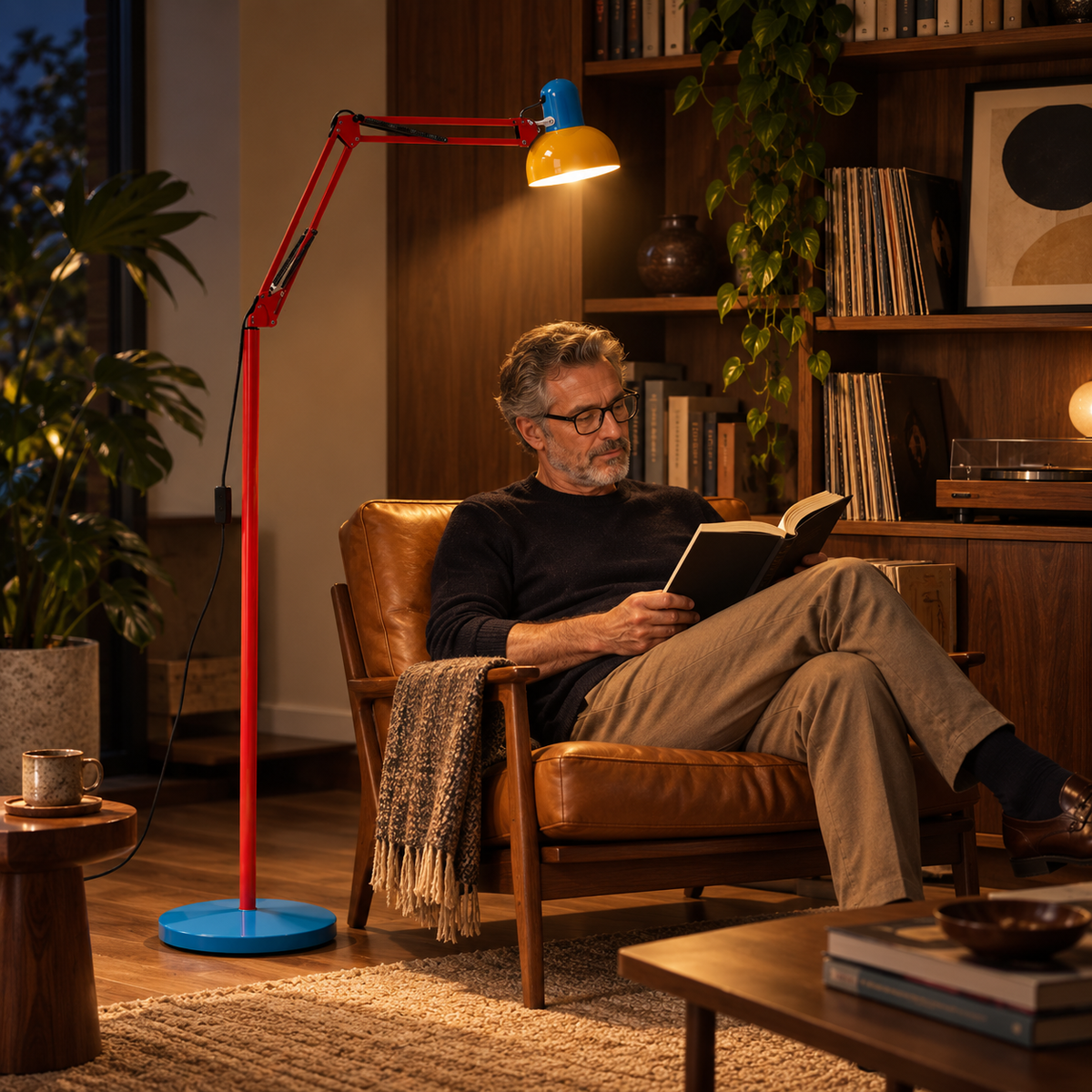 Modern Foldable LED Corner Floor Lamp