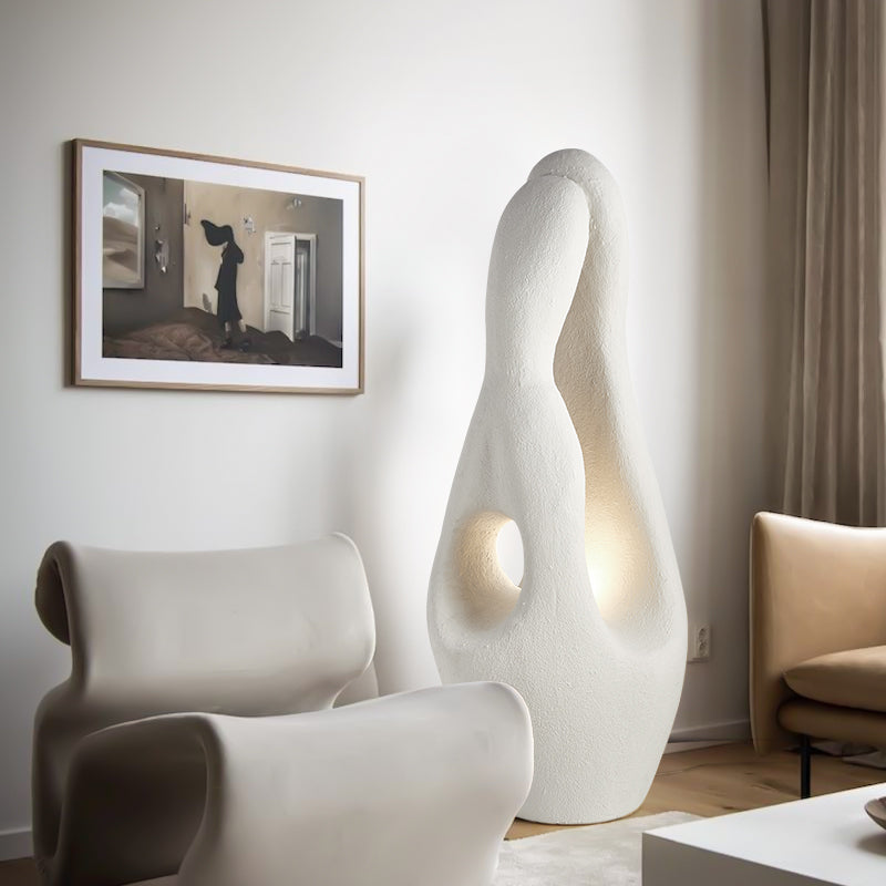 Modern Sculptural Floor Lamp – Ideal for the living room, bedroom, or relaxation area