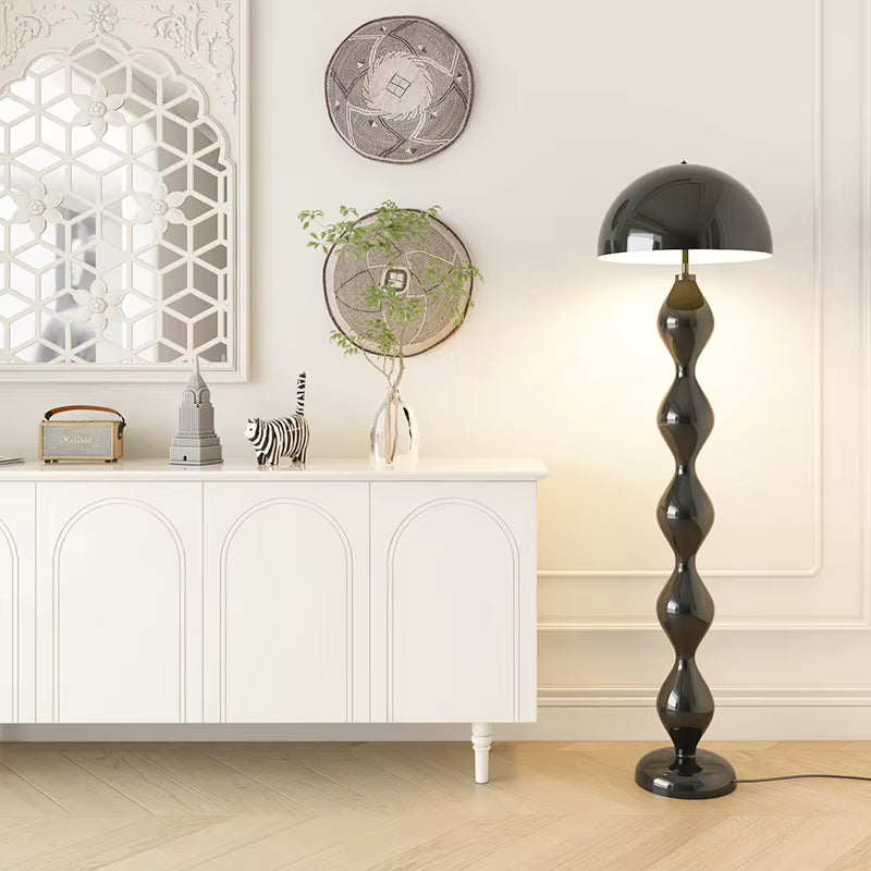 Nordic Retro Mushroom Floor Lamp – Iron frame