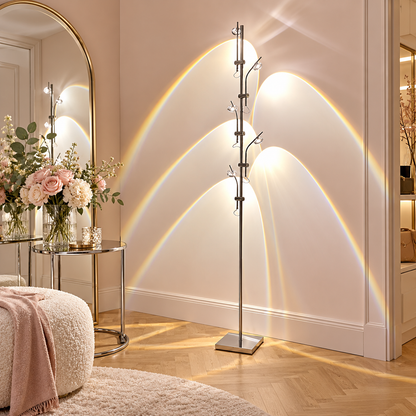 Modern Adjustable Arc LED Floor Lamp