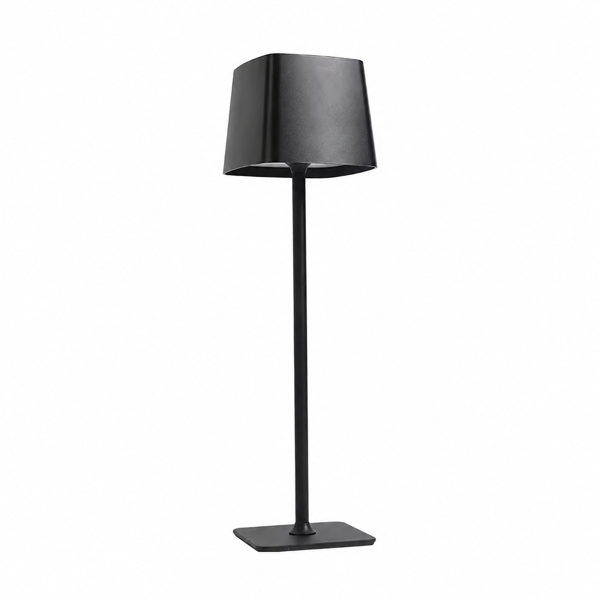 Rechargeable LED Table Lamp with Pleated Shade – 3 light temperatures