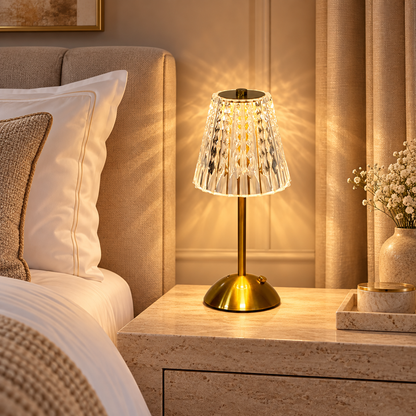 Crystal LED Table Lamp