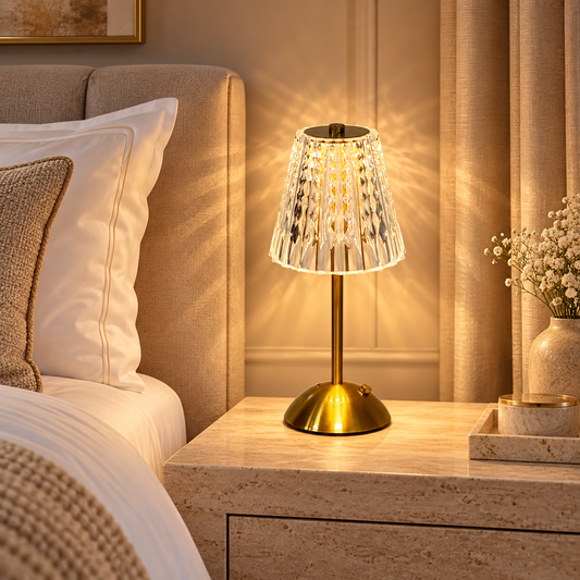 Crystal LED Table Lamp