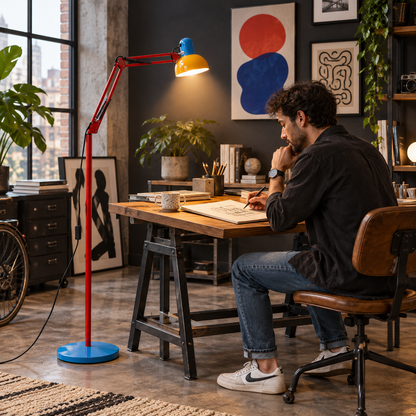 Modern Foldable LED Corner Floor Lamp