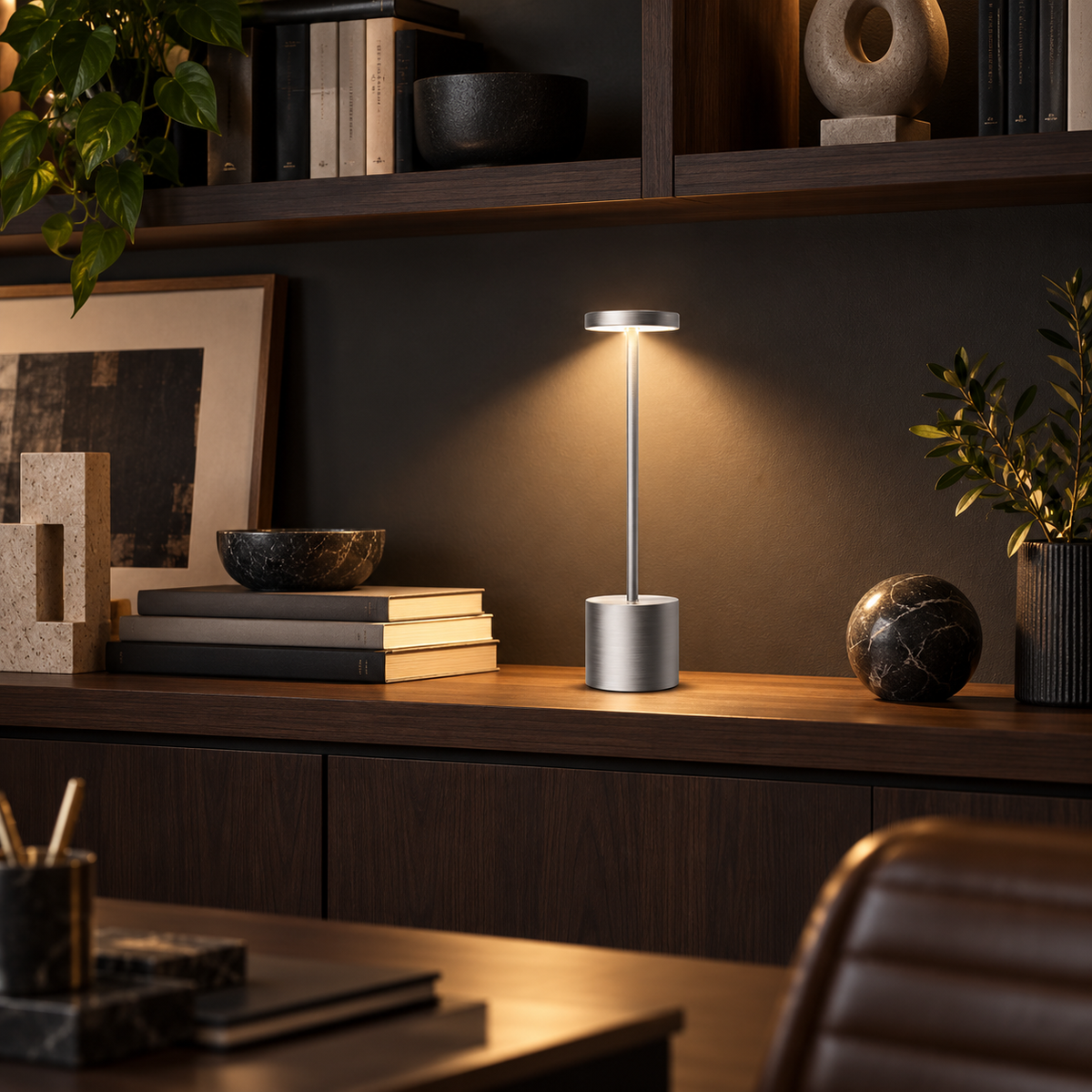 Wireless LED Table Lamp – 3 Light Temperatures – 3 light temperatures