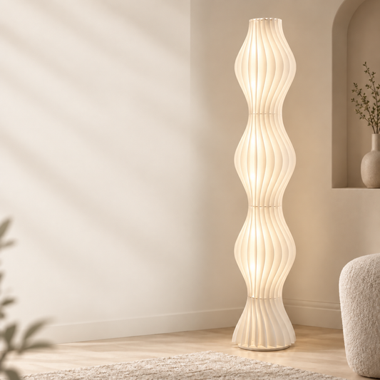 Wabi-Sabi Sculptural Floor Lamp